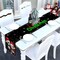 Merry Christmas Table Runner The Nightmare Before Christmas Jack Skellington and Sally Birthday Party Decoration Home Kitchen Dining Room Deocr (Black, 13" x 90")
